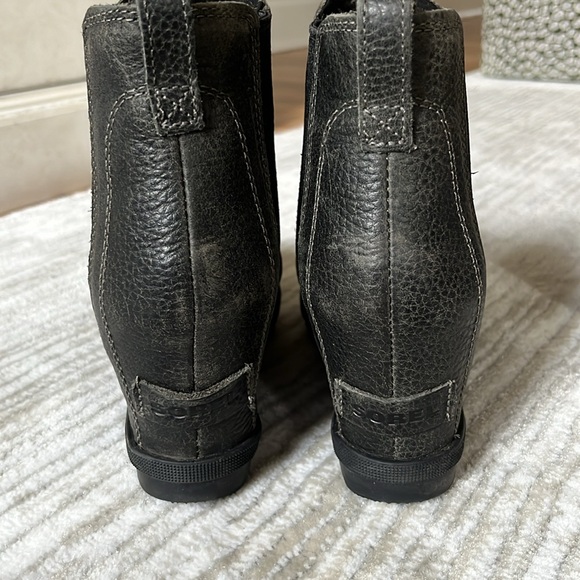 Women’s Sorel Joan of Arctic Wedge II Chelsea Bootie in Black - size 7.5 - Picture 7 of 7
